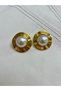 Large Pearl Vintage Gold Xuping Non Tarnish Premium Earrings - 3
