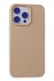 Ilkeshop New iPhone 15 Pro Max Case Nano Velvet Silicone (102246) - Powder