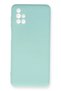 Ilkeshop New Galaxy M51 Case Nano Inside Velvet Silicone (113429) - Turquoise