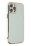 Ilkeshop New iPhone 12 Pro Max Case Volet Silicone - (171729) Green