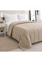 Vanilla Soft Double 100% Cotton Pique Mink Bedspread 200X220Cm Waffle Bedspreed - 2