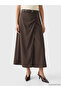 Esvab • Modern & Distinctive Belted Gathered Pencil Skirt - 2