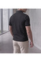 Polo Striped T-Shirt Waffle Cotton Fabric Comfortable Fit - 3
