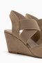 Hida Mink Suede Cross-Strapped Closed-Toe Women's Heeled Shoes - 4