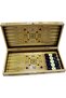 Wooden Backgammon with Chess Board | CHS6A - 2