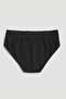 3-Piece Black Cotton/Elastane Girls' Lace Top Slip Panties Set Lcpolina - 4