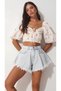 New Season Women's Palazzo Denim Shorts - 2