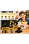 Remote Control Alloy Excavator Toy – Full Function RC Construction Vehicle with 2.4GHz Controller, Realistic Digging Arm, Heavy Duty Tracks & Alloy Parts, Engineering Truck Toy for Kids 8+ Years - 3