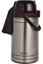DC3206 Airpot Flask, 3 Litre Capacity, Black/Silver