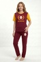 Original Licensed Women's Crew Neck Pajama Set - 5
