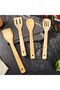 DC3164 Bamboo Kitchen Tools Set with Stand 5-Piece, Brown - 2