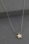 316 L Stainless Steel - Anti-Allergic - Non-Tarnish - Steel Chain - Steel Color Changing - Enamel Star Design Necklace - 2
