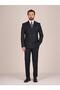 Men's Slim Fit Italian Style Wool Woolen Fabric Double Breasted Suit Jacket Pants