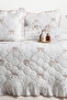 Double Cotton Pieces of Fluffy Quilted Piqué & Bedspread + Fluffy Pillowcase (2Ad) - 2