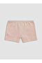Pink Girls' Printed Boxers, Pack of 5 - 8