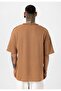 Oversize Knitwear Sweater with Black Stitching Detail - 5