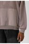 Black Kangaroo Pocket Hooded Oversize Sweatshirt - 6