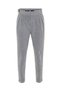 High Waist Pleated Cashmere Trousers with Buckle Belt