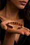 Women's Copper Bracelet, Forging Art Model, Pure Copper Bracelet with Inner Protection Prayer - 5