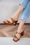 Jodie Buckle Detailed Women's Jodie Heeled Slippers - 4