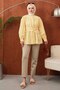 Molly Nelly Women's Belted Hijab Shirt - 4