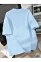 Women's Star Print Crew Neck Basic T-Shirt - 2