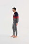 Base. Polo Us18602-s Men's Long Sleeve Hooded Pajama Set - 2