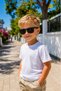 Uv400 Protected Children's Wayfarer Blue/Smoked Frame New Season Unisex Sunglasses - 5