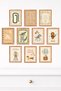 10-Piece Frame Look Pastel Set |   Baby Room |   Nursery, Tiger Painting Set 15X20 cm Mdf Uv Printing - 3
