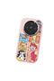Vivo X300 Compatible Shock-Absorbing Camera Protected Pink Silicone Case - 3