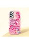 Pink Silicone Case with Shock-Absorbing Camera Protections Compatible with Samsung Galaxy A52/A52S