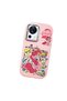Mi 13 Lite Compatible Shock-Absorbing Camera Protected Pink Silicone Case - 3