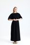 Orrehi̇d Tencel Long Dress with Elastic Waist and Slits - 2