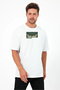 Unisex Oversize Embroidered Hunter X Hunter Meruem Anime Design 100% Cotton T-Shirt - 2