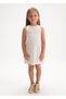 Girl's Dress Beige 3929