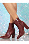Ankle boots, Red - 2
