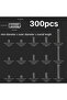 300pcs 10-50mm 300pcs 300Pcs Stainless Steel Compression Spring Kit 15 Sizes (0.39-2 Inch/10-50mm) f - 3