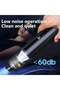 White 3.7V Mini Car Vacuum Cleaner Cleaning Powerful Suction Handheld Car Vacuum Cleaner Rechargeabl - 2