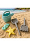 6 Piece Large Size Beach Bucket Set Beach Sea Bucket Castle Play Set - 2