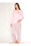 Long Sleeve Pajama Set Viscose 790-91 - 2