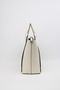 Cream Women's Hand and Shoulder Bag Daily Use Zippered Stylish Mother Bag - 5