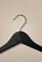 Wooden Look Plastic Clothing Shirt Hanger - 3