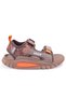 Konan 332F26Y179 Brown Orthopedic Daily Boys' Sports Sandals - 3