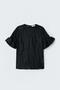 Women's Textured Short Sleeve Blouse 2235-1330
