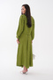 Pre-Tieded Jacquard Knitted Skirt Suit - 7