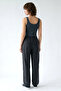 بنطلون واسع الساق مع أربطة مطاطية - 5