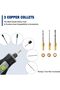 Rotary Tool Accessories Kit, 476 pcs Accessory Set, 1/8" (3.2 mm) Shank Electric Grinder - 5
