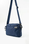 Unisex 4-Compartment Parachute Fabric Adjustable Crossbody Bag Si-6012 Dark Blue - 3