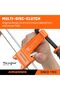 2-pack Medium Duty Steel Bar Clamp Set with 272 kg Load limit, 61 cm - 6