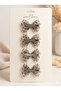 Leopard Patterned 4-Piece Baby Girl Hair Clips - 2